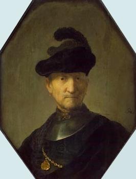 Rembrandt van rijn Old Soldier oil painting picture